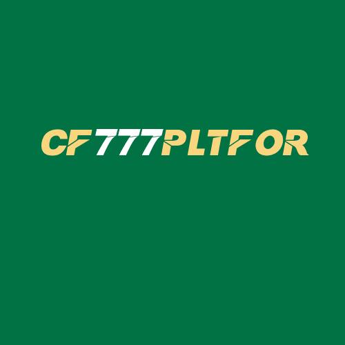 Logo da CF777PLTFOR