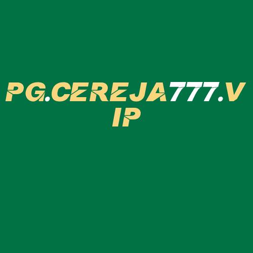 Logo da PG.CEREJA777.VIP